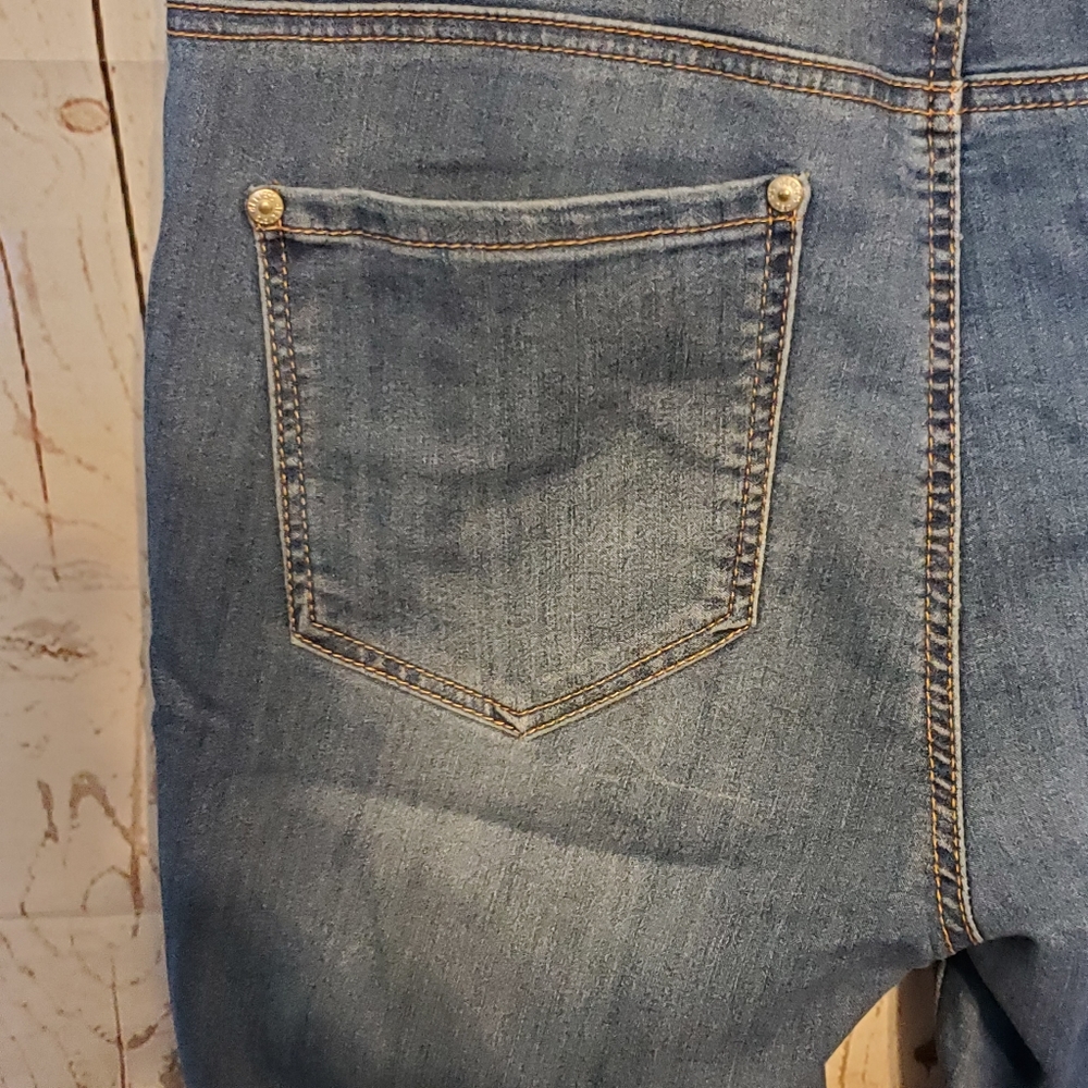 Delia's Liv high rise five pocket skinny jeans blue size 15 - Picture 3 of 12
